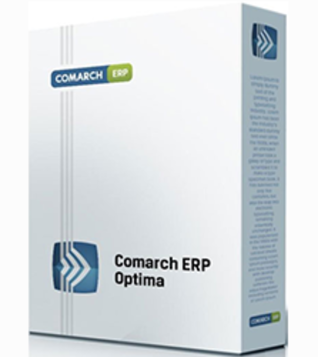 Program Comarch ERP Optima – Handlowo – Magazynowe