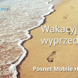 Wakacyjna wyprzedaż najbardziej mobilnej kasy na rynku Posnet Mobile HS EJ