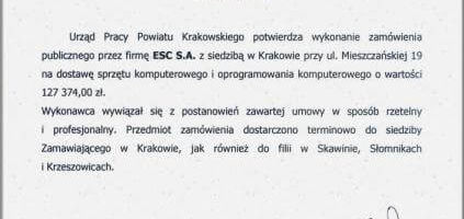 URZĄD PRACY POWIATU KRAKOWSKIEGO