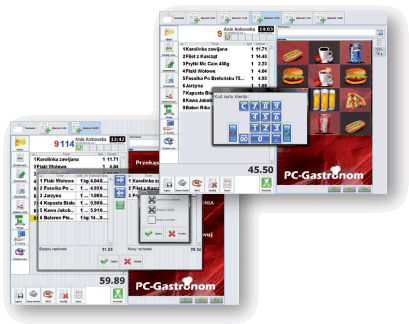 screen pc gastronom